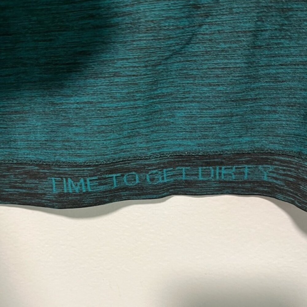 Lululemon Men’s Long Sleeve Running Shirt - Green Space Dye - Pit to Pit 19” - Picture 4 of 10